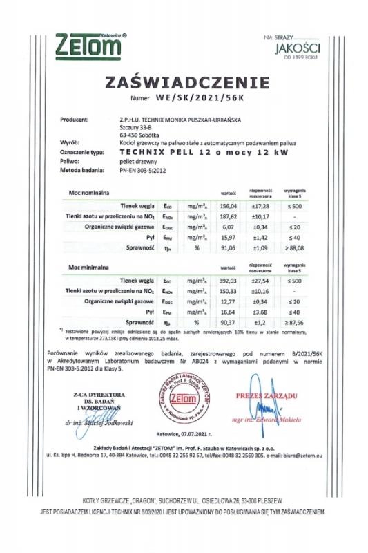 zaswiadczenie-dragon-v-plus-pel-12kw-5-klasa